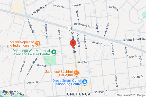 Map for Nurture Early Learning - Onehunga