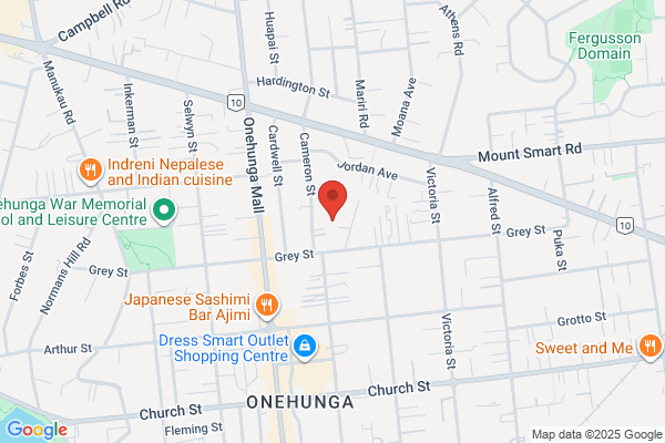 Map for Onehunga Kindergarten