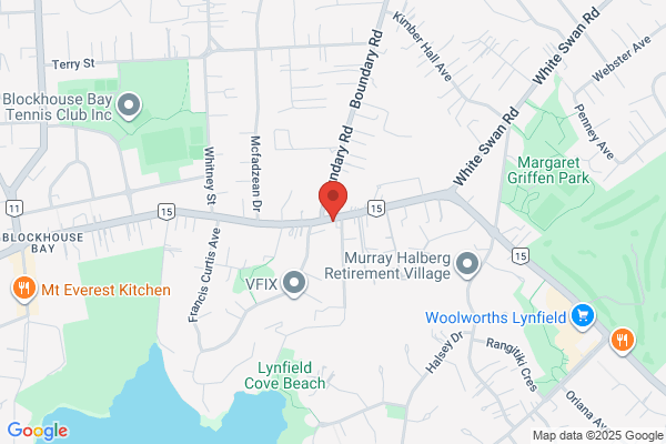 Map for Rising Stars Lynfield Early Childhood Centre