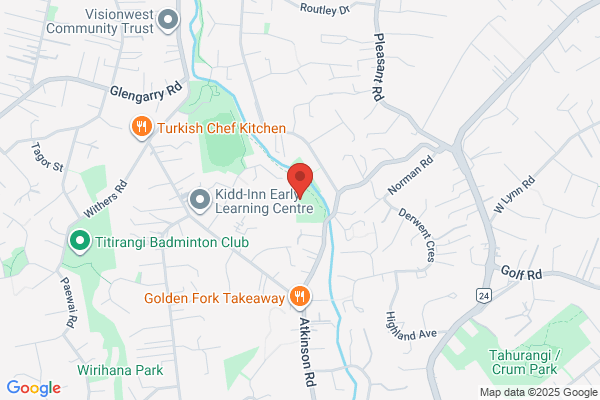 Map for Kaurilands Kindergarten