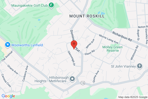 Map for Roskill South Kindergarten