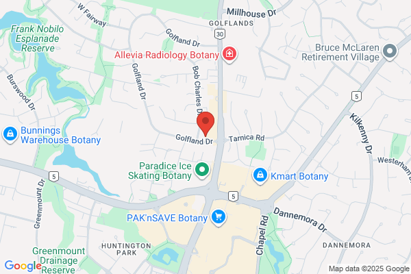 Map for Kindercare Learning Centres Botany Downs