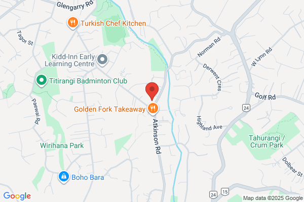 Map for Three Bears Titirangi Childcare