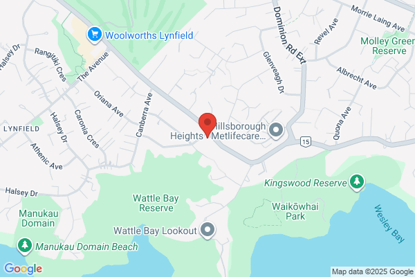 Map for Childsplay Unlimited - Lynfield