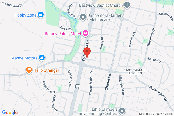 Map for Kindercare Learning Centres (18) Dannemora