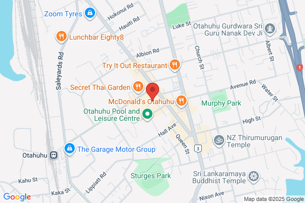 Map for St Andrews Christian Pre-School