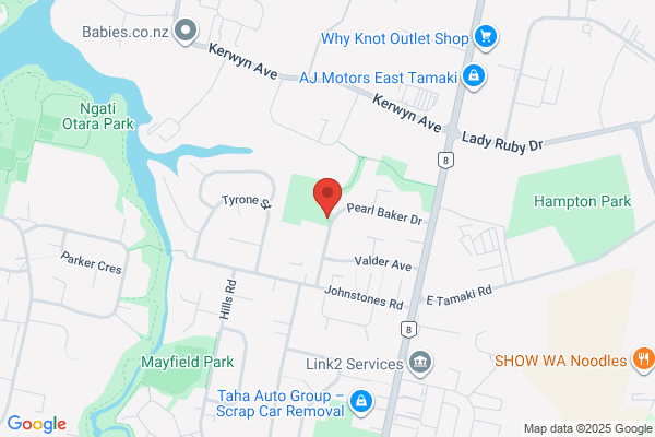 Map for Mayfield Kindergarten