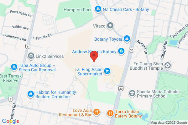 Map for Kiwi Supertots Learning Centre, Botany