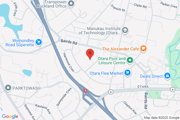 Map for Bairds Kindergarten