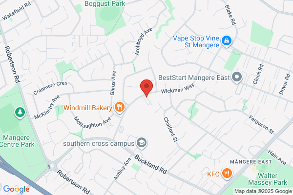 Map for Kia Orana Punanga Reo ECE Limited