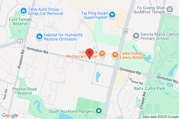 Map for Busy Bees Ormiston Road