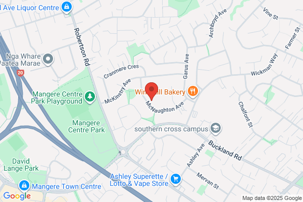 Map for McNaughton Kindergarten