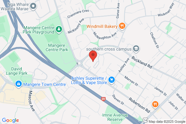 Map for Tamariki Ei Tiare Punanga Reo