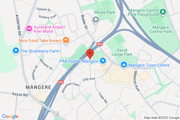 Map for Te Kōhanga Reo o Mataatua ki Mangere