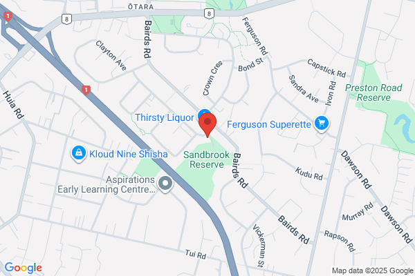 Map for Otara Community Preschool