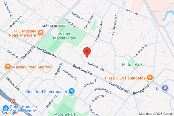 Map for Papatoetoe North Kindergarten