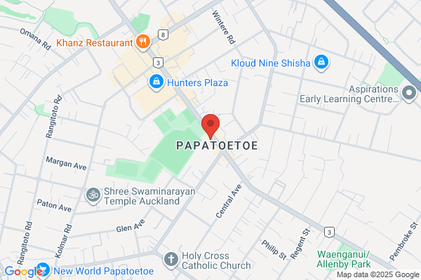 Map for Cuddly Kiwis Childcare Papatoetoe
