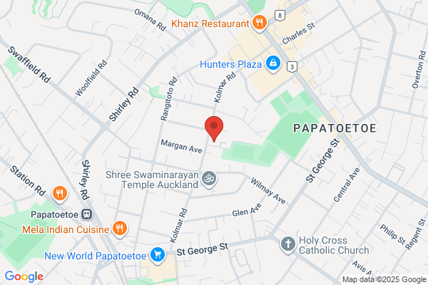 Map for Go Bananas Childcare Papatoetoe