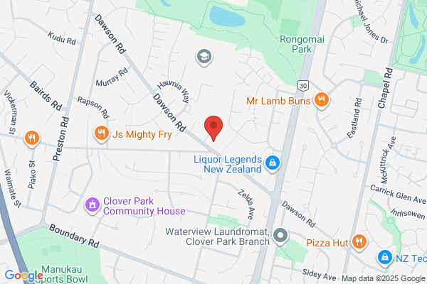 Map for Creative Garden ELC - Dawson