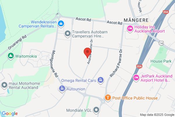 Map for Learning Adventures Airport Oaks