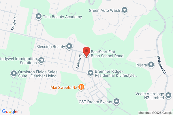 Map for BestStart Flat Bush School Road