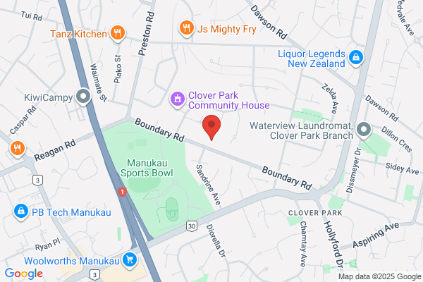 Map for St Peter Chanel Preschool