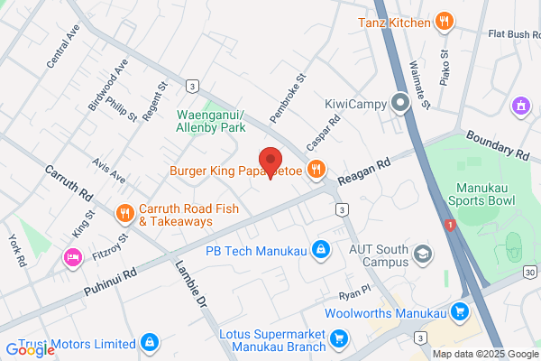 Map for Kindercare Learning Centre - Papatoetoe