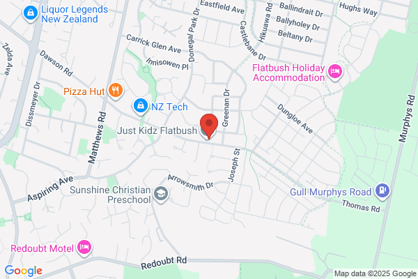 Map for Just Kidz Flatbush