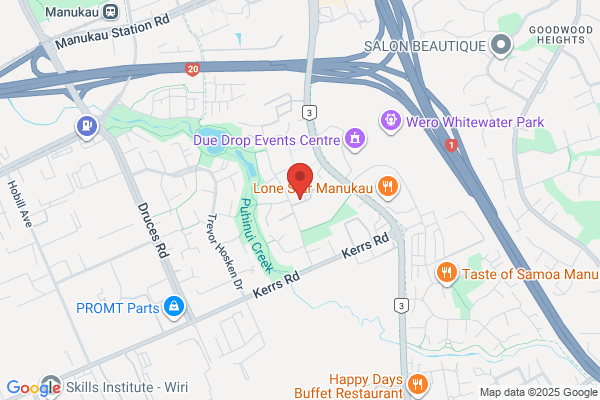 Map for Manukau Central Kindergarten