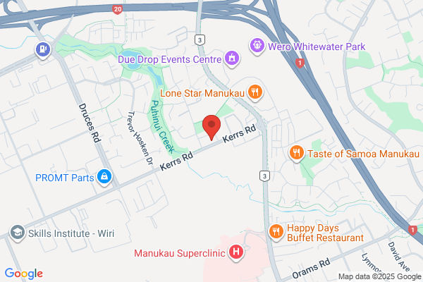 Map for Te Kōhanga Reo o Te Wiri