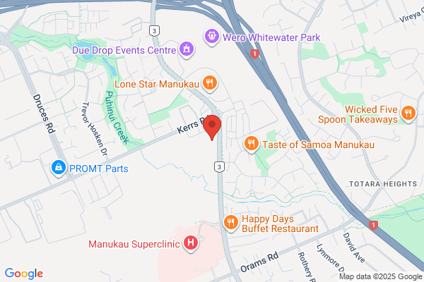 Map for Bambinos Manukau Early Childhood Centre