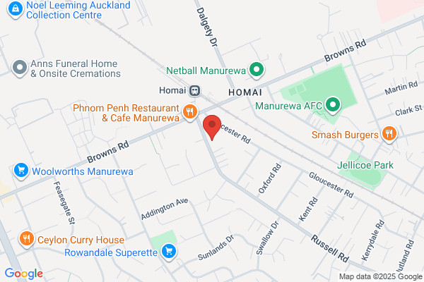 Map for The Treasure Cove Early Learning Centre