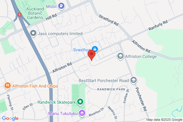 Map for Alfriston Early Learning