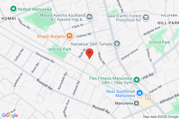 Map for Pukeko Preschool Manurewa