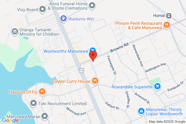 Map for Awesome Kiwis Childcare Ltd