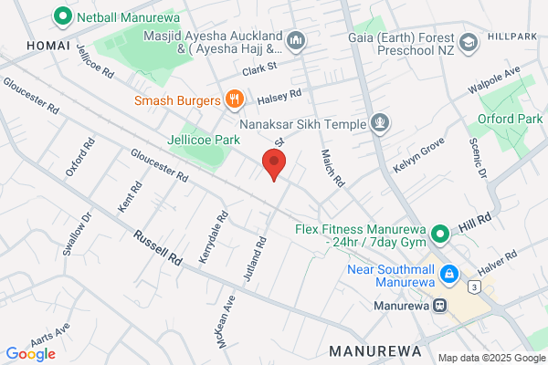 Map for Little Feet Childcare Centre Ltd - Jellicoe Rd