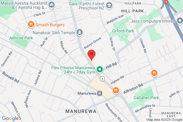 Map for St Andrews Preschool