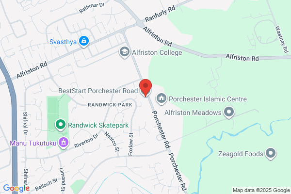 Map for BestStart Porchester Road