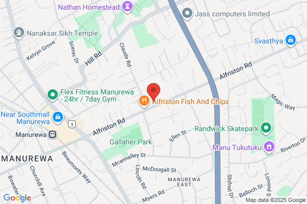 Map for Busy Bees Alfriston Road