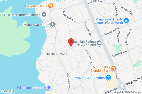 Map for Clendon Kids Early Learning Centre