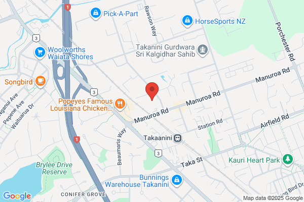 Map for Takaanini Early Learning