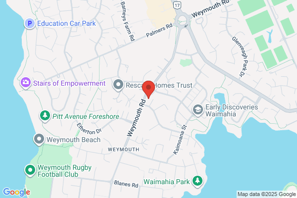 Map for All About Children - Weymouth