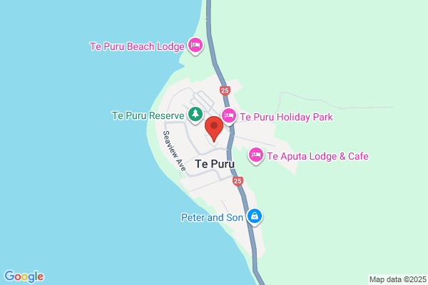 Map for Thames Coast Community Kindergarten Inc