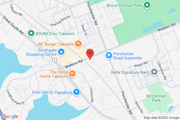 Map for Learning Adventures Takanini