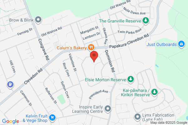 Map for BestStart Papakura East Kindy