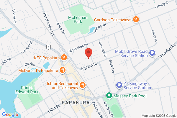 Map for BestStart Papakura