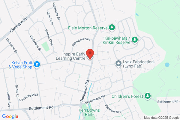 Map for Inspire Early Learning Centre