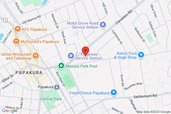 Map for Nina Busing Kindergarten