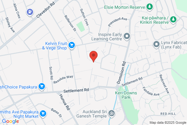 Map for Te Kōhanga Reo o Kiwitoa