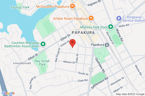 Map for Papakura Childcare